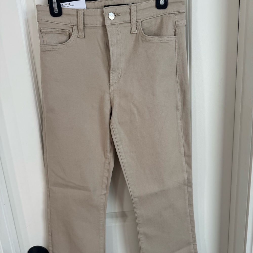 Joe’s The Callie high rise cropped boot. Size 28.